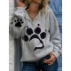 Cute Print Long Sleeve Hoodie