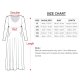 Large Loose Round Neck Long Sleeve Dress A120