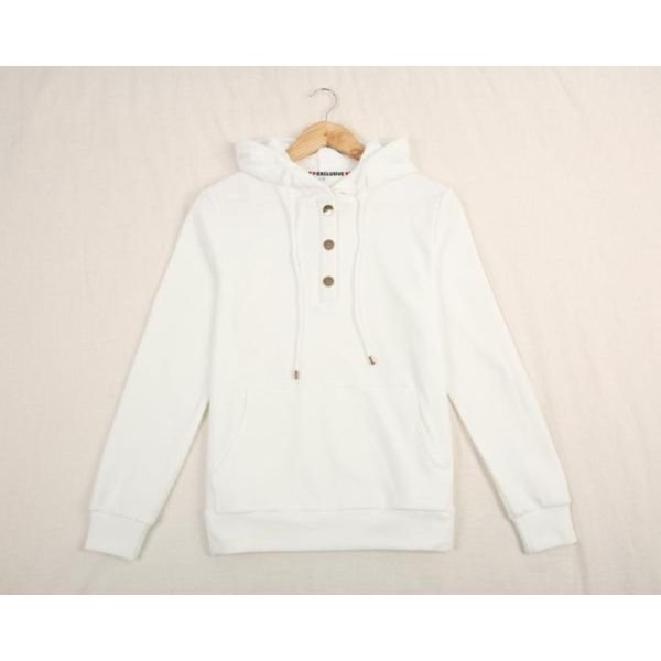 Better All The Time White Hoodie