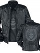 Men Leather Jacket Black M