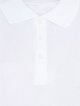 White Pique Short Sleeve Polo Shirt