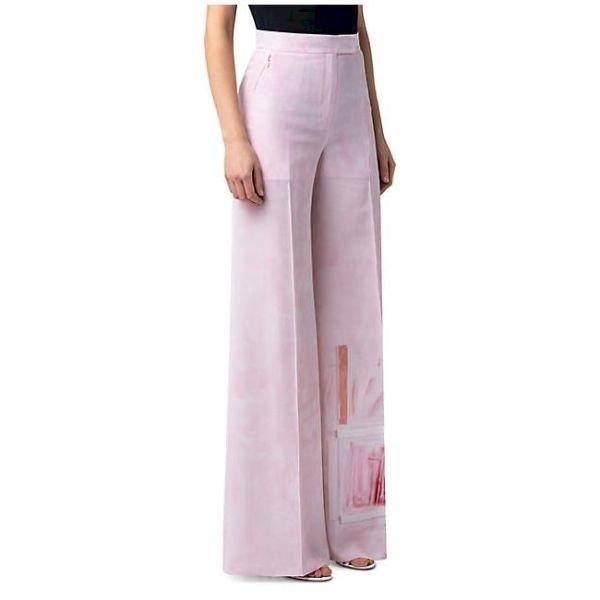 Floretta Silk Cr Leg Pants