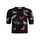 Alice Olivia Ciara Butterfly Embroidered Sweater