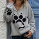 Cute Print Long Sleeve Hoodie